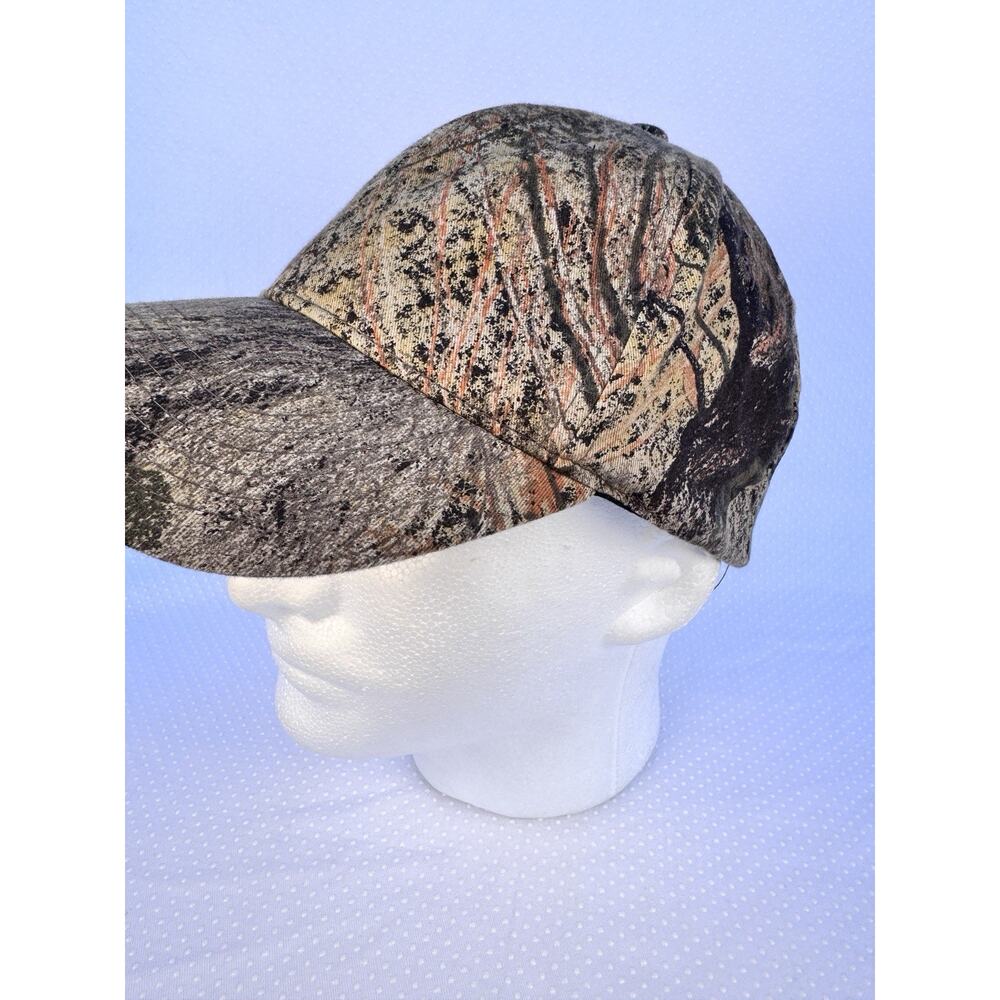 Mossy Oak Camouflage Baseball Hat Men's One-Size Green Camo Hunting Cap - Picture 3 of 7